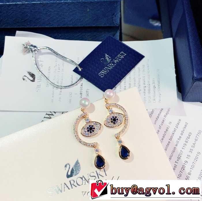 2020年春限定 スワロフスキー人気が継続中 SWAROVSKI ピアス VIP価格SALE