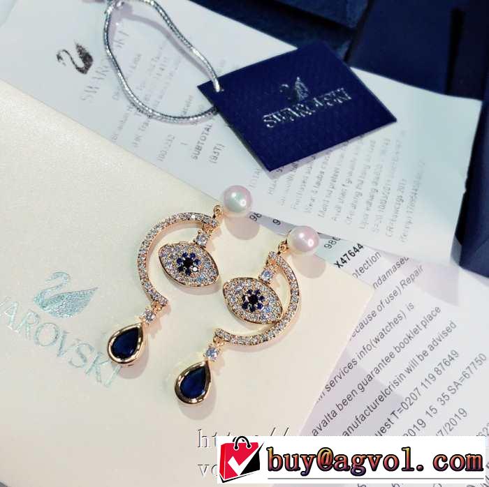 2020年春限定 スワロフスキー人気が継続中 SWAROVSKI ピアス VIP価格SALE