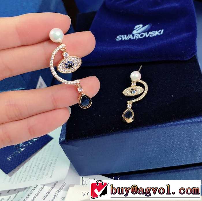 2020年春限定 スワロフスキー人気が継続中 SWAROVSKI ピアス VIP価格SALE