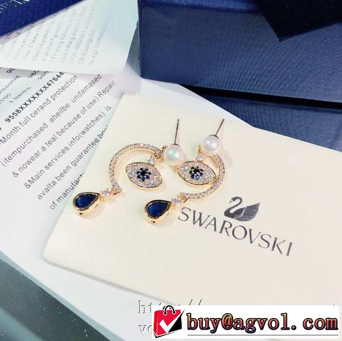 2020年春限定 スワロフスキー人気が継続中 SWAROVSKI ピアス VIP価格SALE