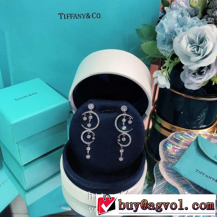人気が継続中 2色可選 ティファニー20SSトレンド  Tiffany&Co ピアス 上品に着こなせ