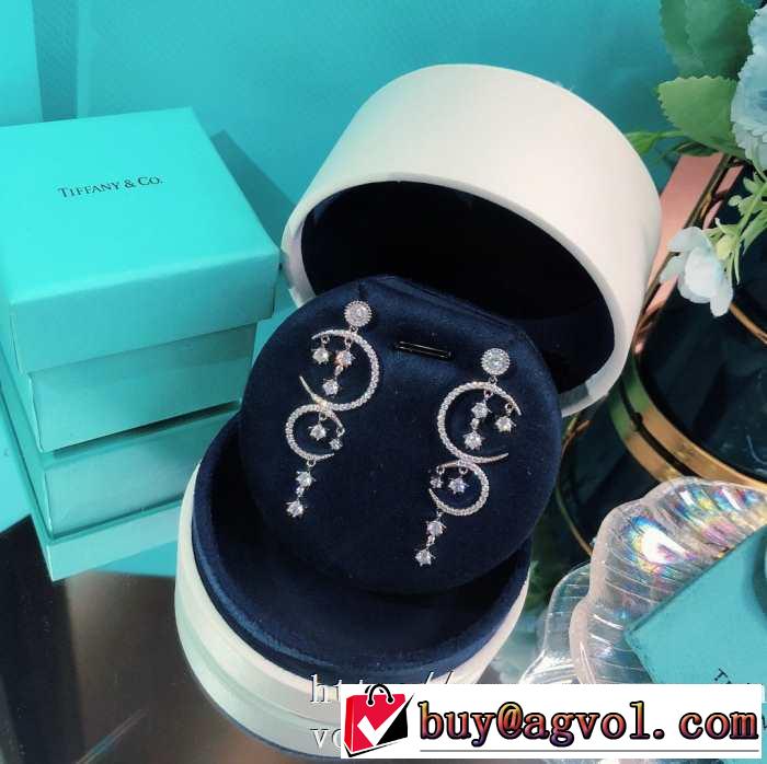 人気が継続中 2色可選 ティファニー20SSトレンド  Tiffany&Co ピアス 上品に着こなせ