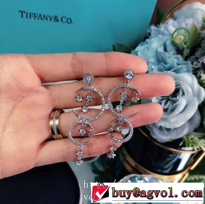 人気が継続中 2色可選 ティファニー20SSトレンド  Tiffany&Co ピアス 上品に着こなせ