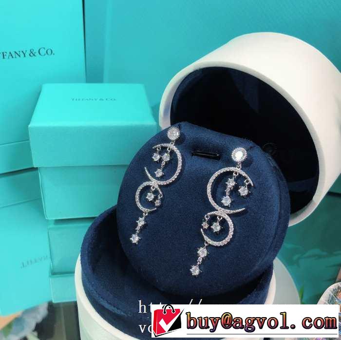 人気が継続中 2色可選 ティファニー20SSトレンド  Tiffany&Co ピアス 上品に着こなせ