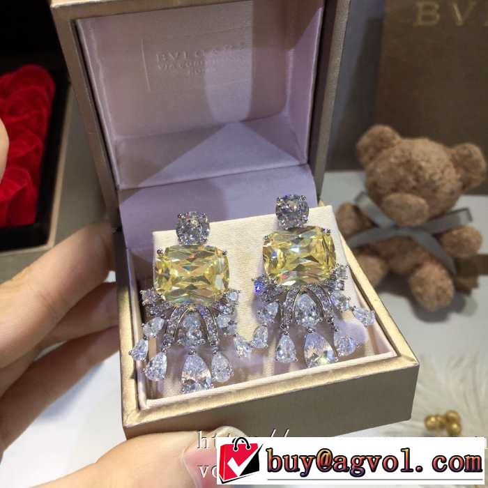 入手困難ブルガリ アレグラ イヤリングBVLGARI コピー アクセサリー2020人気トレンドハイブランド機能美一品を贈りる