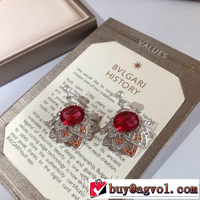 2020トレンドブルガリ ディーヴァ イヤリングBVLGARI コピー 販売 高級感漂う雰囲気人気ランキングアクセサリー通販