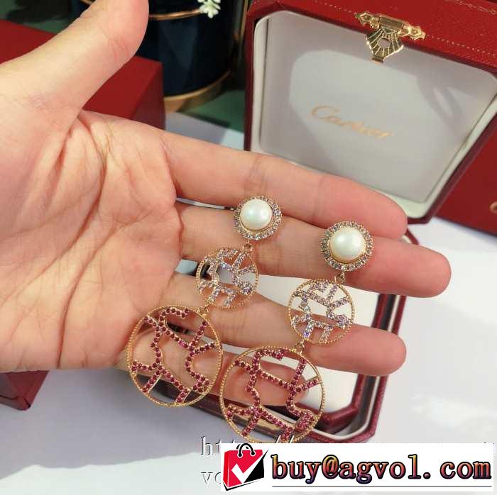 評価高いカルティエ ピアズ 人気 ハイブランド CARTIER スーパーコピー アクセサリー 通販2020流行大人の女性におすすめ