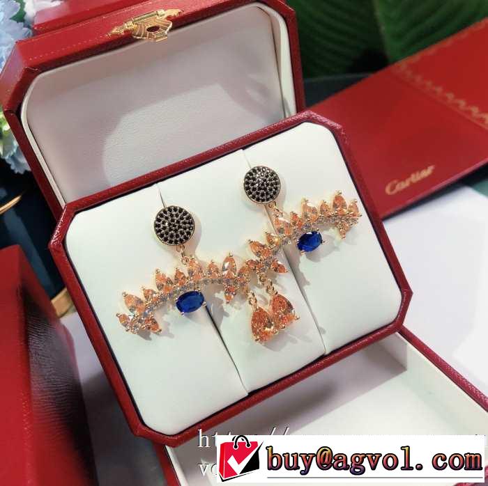 2020セール カルティエ イヤリング ピアズ 人気 CARTIER コピー アクセサリー 激安30代スタイリッシュキレイめコーデ