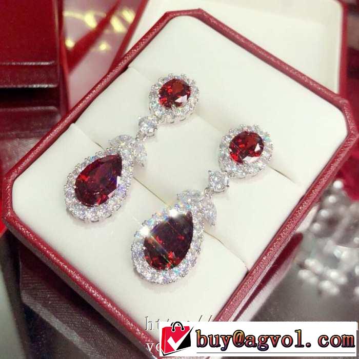 2020限定カルティエ イヤリング ピアス コーデ 30代大人の女性 アクセサリー CARTIER コピー 通販 キラキラ 美品
