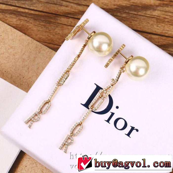 ディオール普段使いにも最適なアイテム  DIOR 安心安全人気通販 イヤリング ストリート界隈でも人気