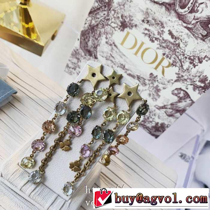 最先端のスタイル イヤリング  2020年春夏コレクション 注目度が上昇中 ディオール DIOR