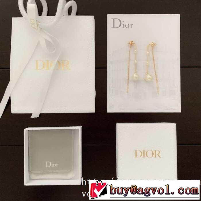ディオールストリート感あふれ  DIOR 人気の高いブランド イヤリング 安心安全人気通販