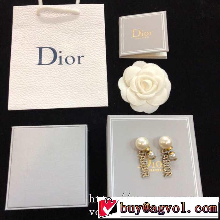 ファッショニスタを中心に新品が非常に人気 ディオール DIOR 限定アイテム特集 イヤリング