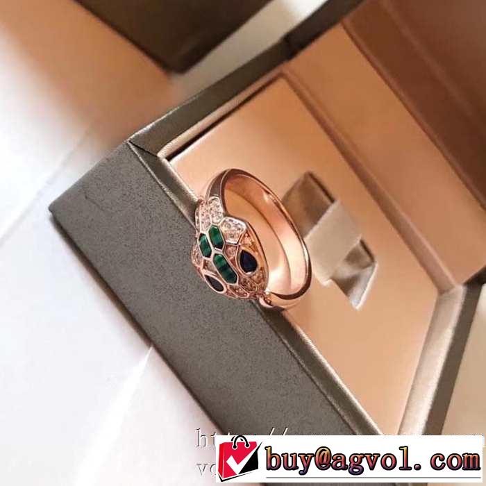 ブルガリVIP価格SALE  BVLGARI エレガントな雰囲気 リング/指輪 おしゃれな人が持っている