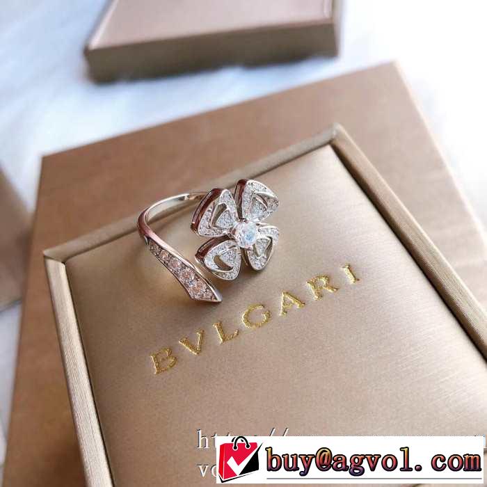 この時期の一番人気は リング/指輪 コーデの完成度を高める ブルガリ BVLGARI さらに魅力的