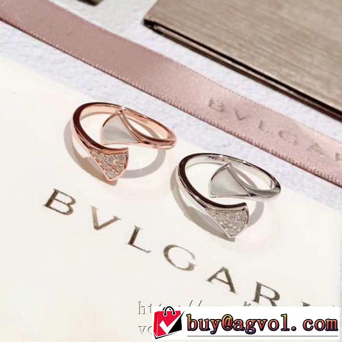 ブルガリストリート感あふれ  BVLGARI 普段使いにも最適なアイテム リング/指輪