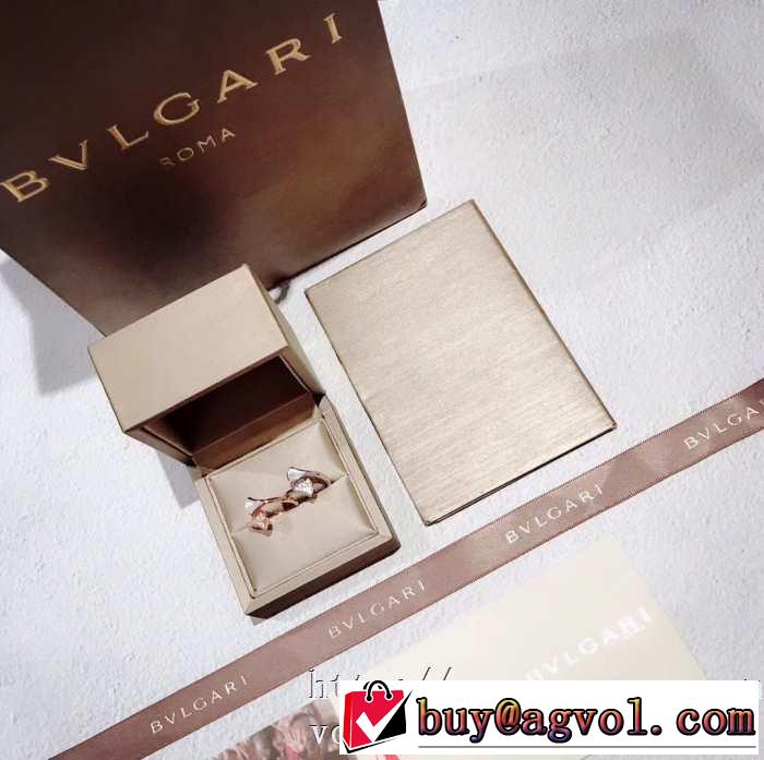 ブルガリストリート感あふれ  BVLGARI 普段使いにも最適なアイテム リング/指輪