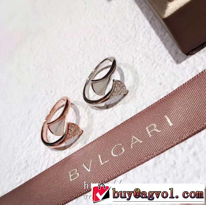 ブルガリストリート感あふれ  BVLGARI 普段使いにも最適なアイテム リング/指輪