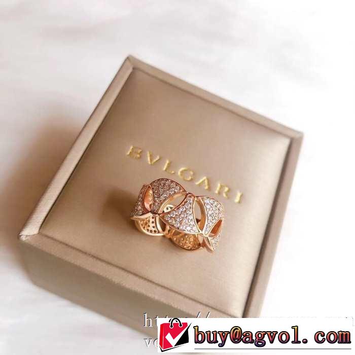 リング/指輪 ファッショニスタを中心に新品が非常に人気 ブルガリ BVLGARI 2020春新作