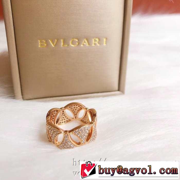 リング/指輪 ファッショニスタを中心に新品が非常に人気 ブルガリ BVLGARI 2020春新作
