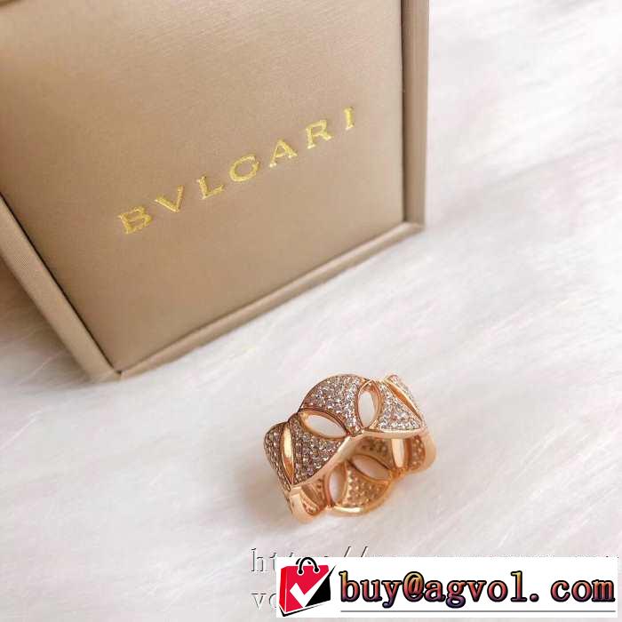 リング/指輪 ファッショニスタを中心に新品が非常に人気 ブルガリ BVLGARI 2020春新作