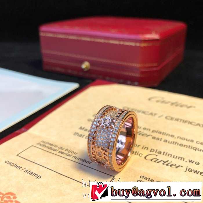 差をつけたい人にもおすすめ カルティエ CARTIER 本当に嬉しいアイテム リング/指輪