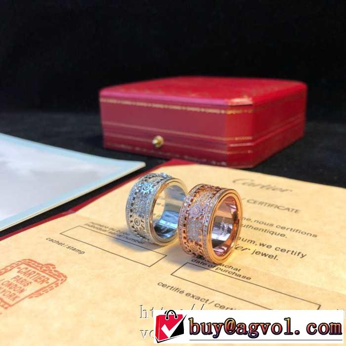 差をつけたい人にもおすすめ カルティエ CARTIER 本当に嬉しいアイテム リング/指輪