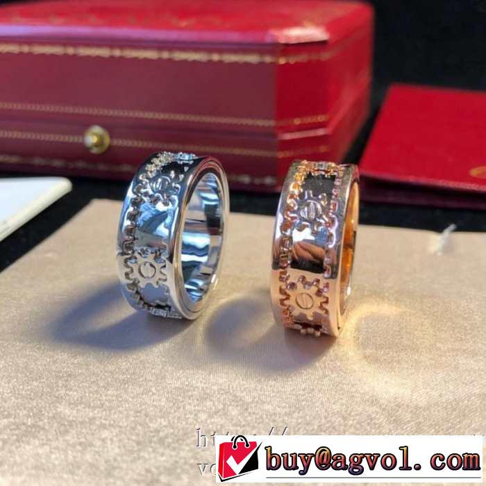 CARTIER 程よい最新作 リング/指輪 普段見ないデザインばかり カルティエ 春夏コレクション新品