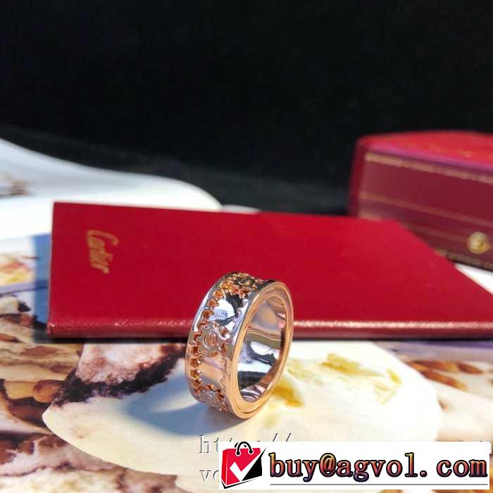 CARTIER 程よい最新作 リング/指輪 普段見ないデザインばかり カルティエ 春夏コレクション新品