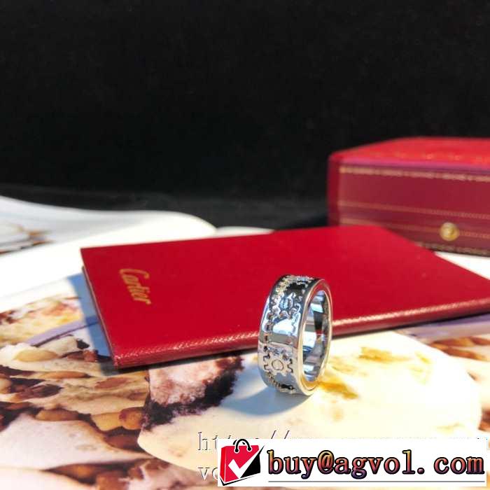 CARTIER 程よい最新作 リング/指輪 普段見ないデザインばかり カルティエ 春夏コレクション新品