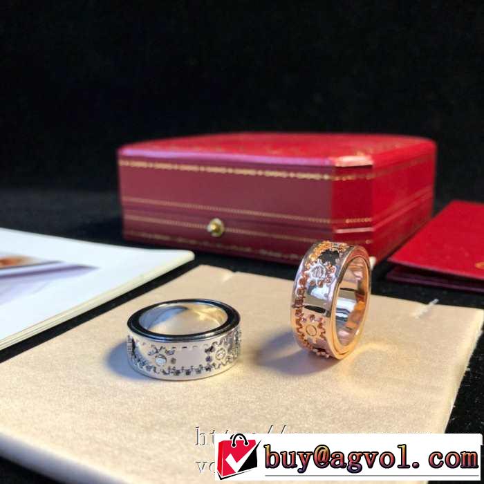 CARTIER 程よい最新作 リング/指輪 普段見ないデザインばかり カルティエ 春夏コレクション新品
