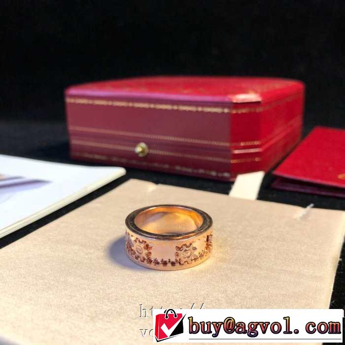 CARTIER 程よい最新作 リング/指輪 普段見ないデザインばかり カルティエ 春夏コレクション新品
