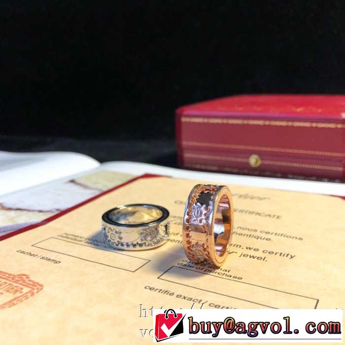 CARTIER 程よい最新作 リング/指輪 普段見ないデザインばかり カルティエ 春夏コレクション新品