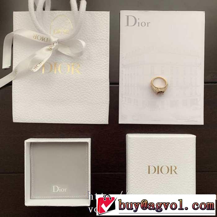 ディオール海外でも大人気  DIOR 最もオススメ リング/指輪  人気が継続中