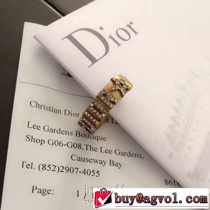 リング/指輪 日本未入荷カラー ディオール上品に着こなせ  DIOR 注目を集めてる