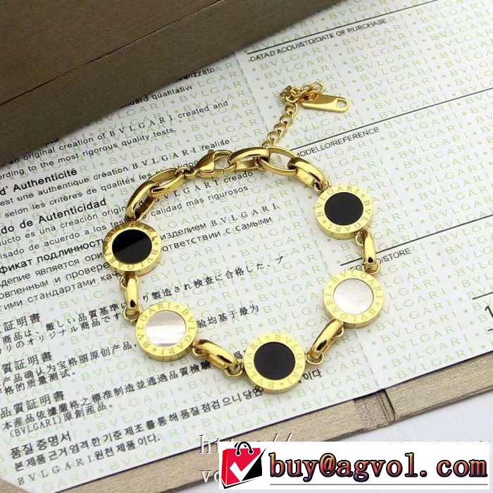 2020SS人気 ブルガリ 3色可選 BVLGARI 今回注目する ブレスレット 2年以上連続１位獲得