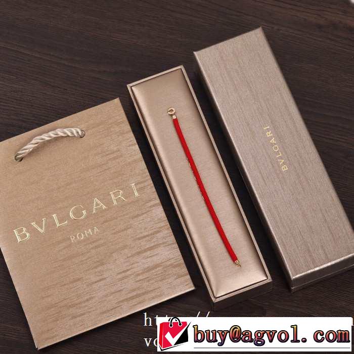 シンプルなファッション ブルガリ BVLGARI スタイルアップ ブレスレット  2020モデル