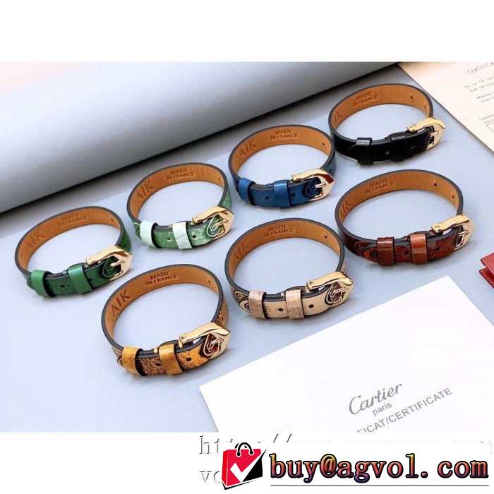 多色可選 この時期の一番人気は ブレスレット さらに魅力的 カルティエ CARTIER シンプルなファッション
