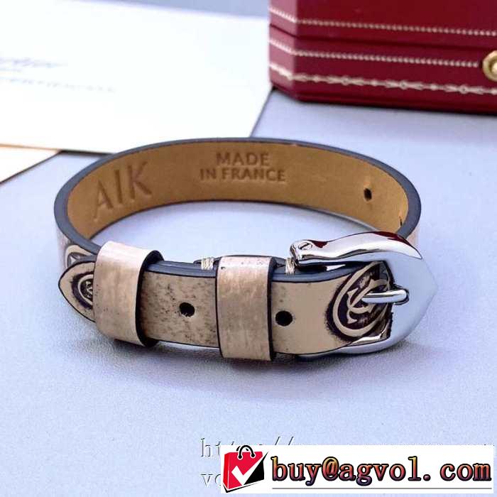 普段使いにも最適なアイテム カルティエ CARTIER  多色可選 2020モデル ブレスレット  人気の高いブランド
