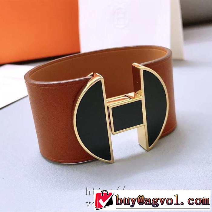 幅広いアイテムを展開 エルメス多色可選  HERMES 高級感のある素材  ブレスレット 一番手に入れやすい