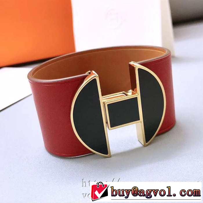 幅広いアイテムを展開 エルメス多色可選  HERMES 高級感のある素材  ブレスレット 一番手に入れやすい