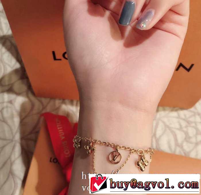 2色可選 日本未入荷カラー ルイ ヴィトン LOUIS VUITTON 海外でも大人気 ブレスレット 上品に着こなせ