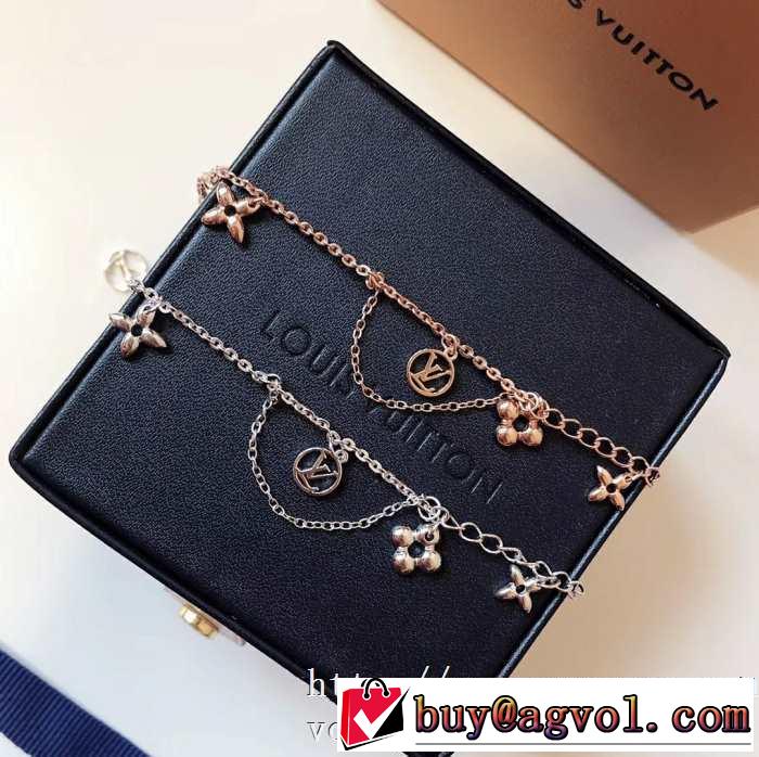 2色可選 日本未入荷カラー ルイ ヴィトン LOUIS VUITTON 海外でも大人気 ブレスレット 上品に着こなせ