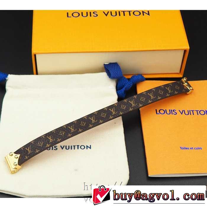 ブレスレット 世界共通のアイテム ルイ ヴィトン 是非ともオススメしたい LOUIS VUITTON