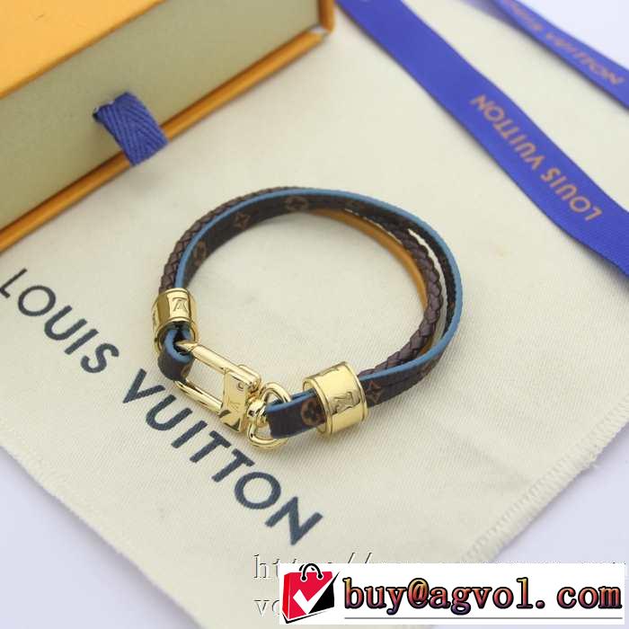 3色可選 通勤通学どちらでも使え  LOUIS VUITTON 素敵なアイテム ブレスレット ルイ ヴィトン 万能に使える