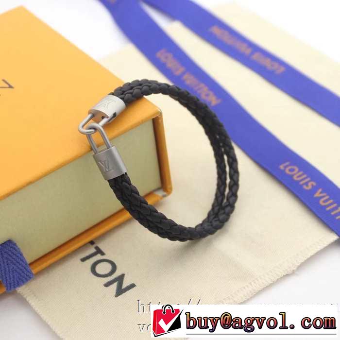 3色可選 この時期の一番人気は ブレスレット コーデの完成度を高める ルイ ヴィトン LOUIS VUITTON