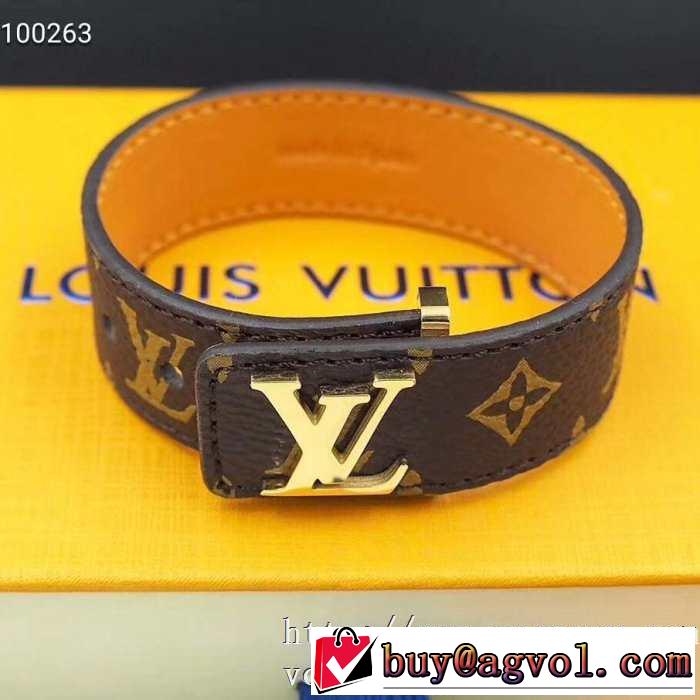おしゃれに大人の必見 ブレスレット 大人の新作こそ ルイ ヴィトン LOUIS VUITTON 絶対に見逃せない