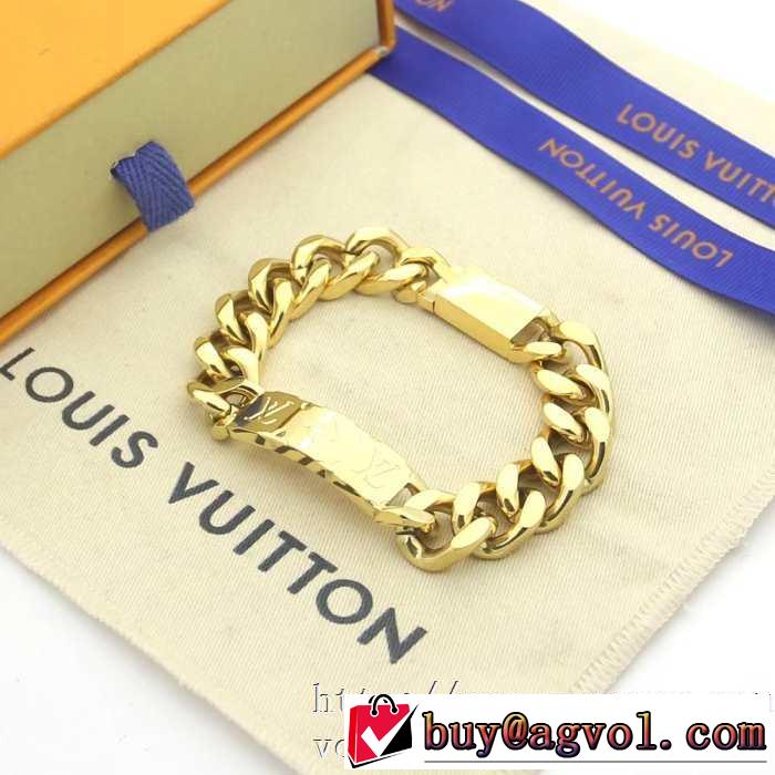 3色可選 20SSトレンド ルイ ヴィトン LOUIS VUITTON手頃価格でカブり知らず  ブレスレット
