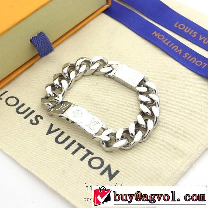 3色可選 20SSトレンド ルイ ヴィトン LOUIS VUITTON手頃価格でカブり知らず  ブレスレット