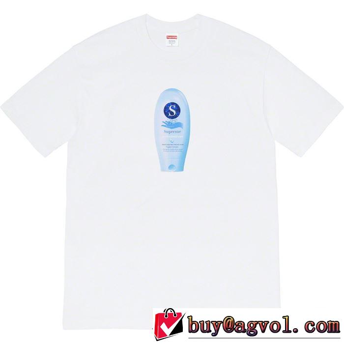 2色可選 2020年春夏コレクション Supreme 19FW Super Cream Tee  Tシャツ/半袖 コーデの完成度を高める